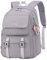 SellerFun Teen Girls Casual Backpack High Middle School Daypack Women Daily Travel Laptop Bag(B Grey,29 Liters)