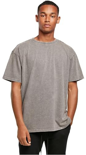 Build Your Brand Herren By189-acid Washed Heavy Oversize Tee T-Shirt (1er Pack)