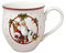 Villeroy & Boch - Toy's Delight Becher mit Henkel, Santa und Reh 13,5x9,5x10cm, Premium Porzellan, Weihnachtstasse, 390 milliliters