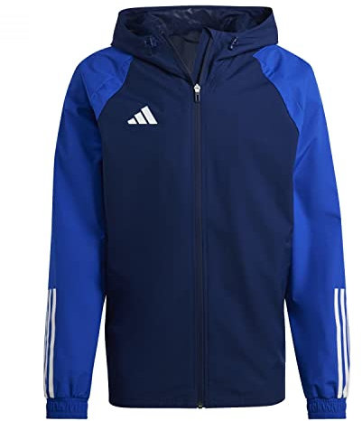 Adidas Mens Jacket Tiro 23 Competition All-Weather Jacket, Team Navy Blue 2, HK7657, XS