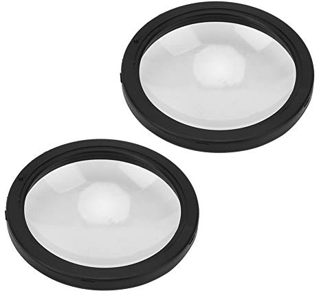 Tbest 2PCS Acrylic Waterproof Dustproof Anti-Oil Protective Lens Cover for GOPRO Max Sports Cameras - High Light Transmittance, Easy Installation