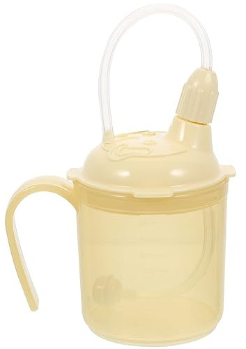 Healvian Nursing Cup Adult Sippy Cup Drinking Cups with Lids Adult Sippy Cup for Elderly Spill Proof Elderly Drinking Cups Spill Proof Cups for Adults Handicapped Accessories Adult Cup Feed