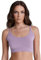 ALBERO NATUR Damen Bustier Bio-Baumwolle Sport BH Unterhemd Yoga Pilates (DE/NL/SE/PL, Alphanumerisch, M, Regular, Regular, Flieder)