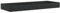 vidaXL Vasque 120x46x11 cm fonte minérale/marbre noir mat, vasque de comptoir, lave-mains, vasque de lavage, lavabo de comptoir