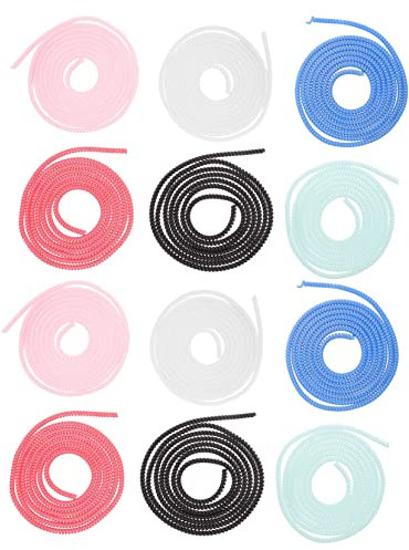 Uonlytech 12stücke Kabelmanagement Schlauch Flexibler Kabelschutz Für Tv Büro Werkstatt Einfach Zu Handhaben Und Optisch Ansprechend