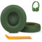 SINOWO Cuscinetti di ricambio per cuffie Beats Solo 2 e Solo 3 Wireless On-Ear, Solo2 Solo3, cuscinetti auricolari con isolamento acustico in memory foam, morbida pelle proteica (verde)