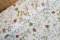 Halbpanama Stoff Meterware Sommer - robuster Taschenstoff bedruckt - schwerer Baumwollstoff Blumen - stabiler Dekostoff Pflanzen - BW Panama *Ab 50cm, Farbe: 034 Wildkräuter