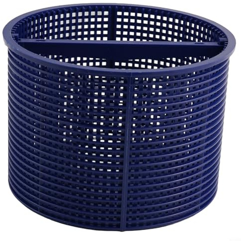 Cestino di ricambio per skimmer per piscina Hayward SP 1082, in plastica ABS, design non galleggiante, adatto per piscine fuori e interrate (blu)