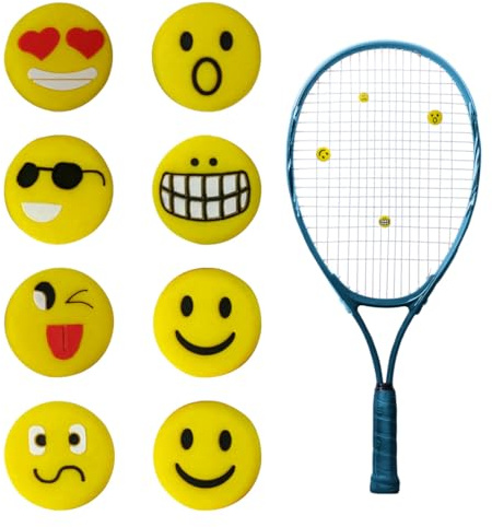 LACHT 8 Tennis Vibration Dämpfer Tennisschläger Stoßdämpfer Schläger Stoßdämpfer Tennis Stoßdämpfung Silikon Für Tennissport Von Reduziert Schlägervibrationen.