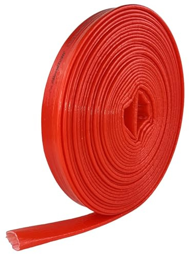 Scorprotect® PE Schutzschlauch Isolierung 4 mm mit 20 m & 5 mm mit 10 m Rot für Rohrisolierung und Abwasser (PE 18 mm x 4 mm x 20 m)