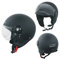 Motorradhelm Motorrad Roller Jet Demi Helm Scooter Homologiert Avio Visor Mattschwarz XS