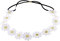 (1 pc) White Daisy Hairband Headband Elastic Flower Hair Garland Decor Bridal Wedding Festival Boho Hippy Style