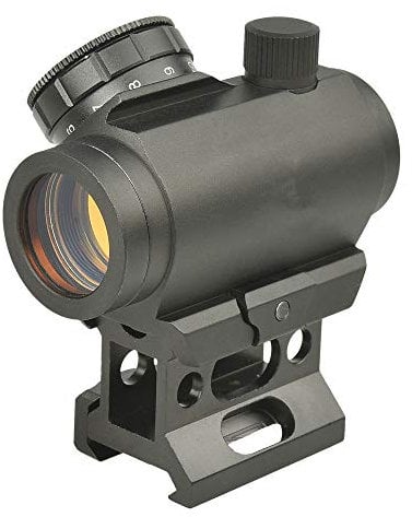 Minidiva 4 MOA Red Dot Sight 1x25mm Zielfernrohr mit High Rail 20mm Weaver Mount