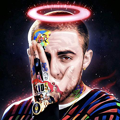 Target Store Mac Miller Death Tribute Hip-Hop Poster 30,5 x 40,6 cm gerollt
