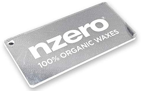 NZEROWAX – 4-mm-Methacrylat-Schaber für die Ski- und Snowboardpflege – durchsichtig, 130 x 60 mm