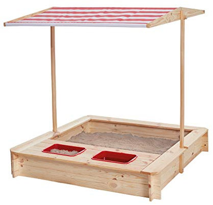 Sandkasten mit Wasser-Matsch-Bereich