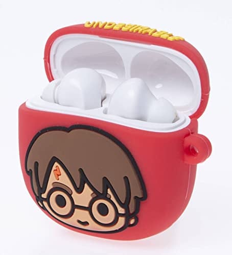 Harry Potter TWS Bluetooth Auricolari wireless con custodia protettiva Bluetooth 5.1, Auricolari con Microfono integrato, accoppiamento automatico in un passaggio, copertura 10M