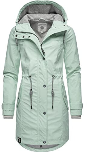 Peak Time Damen Regenmantel L60042 Mint22 Gr. M