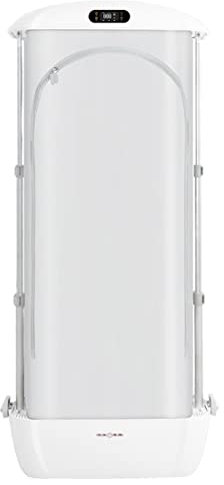 Secadora De Ropa portatil Eléctrica,Prensa De Planchar Plegable,Secadora Ventilada,Removedor De Arrugas De Ropa De 900W,5Kg,Control Remoto LED,Con ProteccióN Contra Fallas De EnergíA