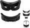 AMVR VR Facial Interface Bracket Face Cover for Pico 4/Pico 4 Pro,Replacement Pad VR Accessories,with PU Face Foam Pad Replacement, Anti-Leakage Nose Pad & Glasses Wipes