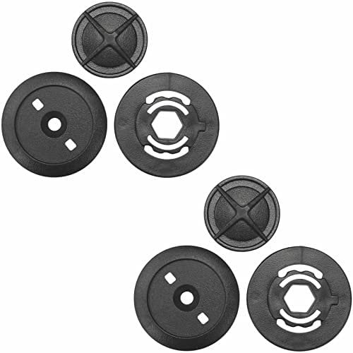 Agrius Score Motorcycle Helmet Replacement Peak and Visor Disc (Pair)