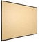 ALLboards Pinnwand mit Schwarzer Holz Rahmen 120x90cm Korktafel Korkwand Pinnwand Kork…