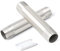 ERGAOBOY 2 pezzi 200mm 1/4 x 1/4 maschio BSP Nipple Cast Pipe 304 Raccordi per tubi in acciaio inox