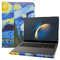 Alapmk Specialmente Custodia Protettiva per 14 Samsung Galaxy Book3 PRO 14 NP940XFG NP940XFG-KC3IT[Not Fit Galaxy Book3 16/13/15 & Samsung Galaxy Book Go & Samsung Galaxy Chromebook Go],Starry Sky