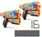 XSHOT Skins Sonic Spike Flux Blaster (2 Blasters) – Skin mit Sonic The Hedgehog (16 Darts) von ZURU