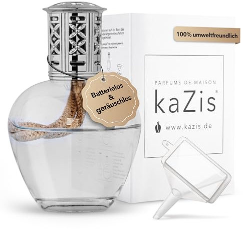 KAZIS® I Katalytische Lampe Viktoria I Duftlampe I transparent