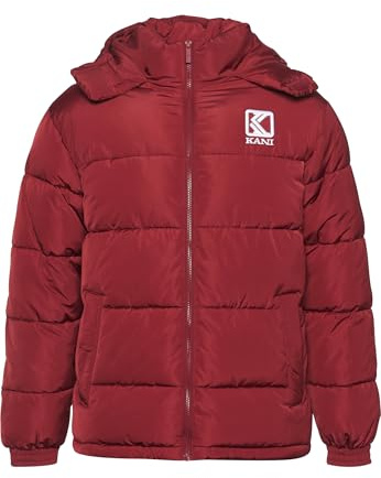 Karl Kani Herren KM233-059-2 KK OG Hooded Puffer Jacket