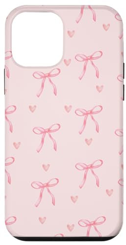 Floral Coquette Ribbons Bows Flowers Pink Aesthetic Case for iPhone 12 mini