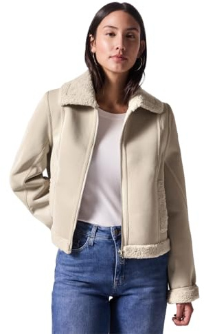 Street One Studio Damen Faux Shearling Jacket