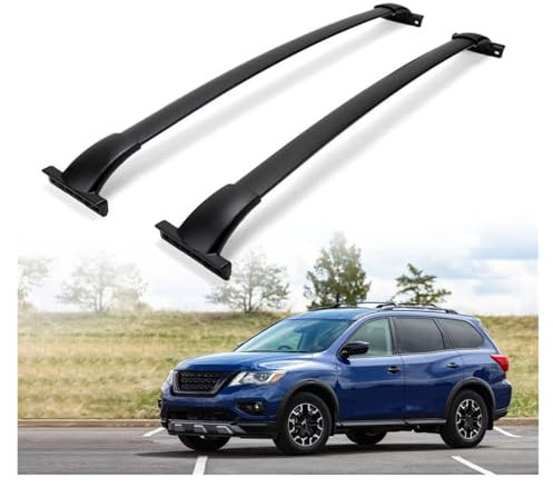 Dachträger Für Nissan Für Pathfinder 2013-2020 Aluminium SUV Gepäckträger Kajaks Fahrrad Kanus Dach Halter Dach Rack Kreuz Bar Dachgepäckträger