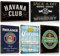 5ER SET Retro Blechschilder Metallschilder Bier-schilder für Bar Pub Club Theken Partykeller Wand Dekoration Werbeschild Geschenk 20x30cm (SET D)