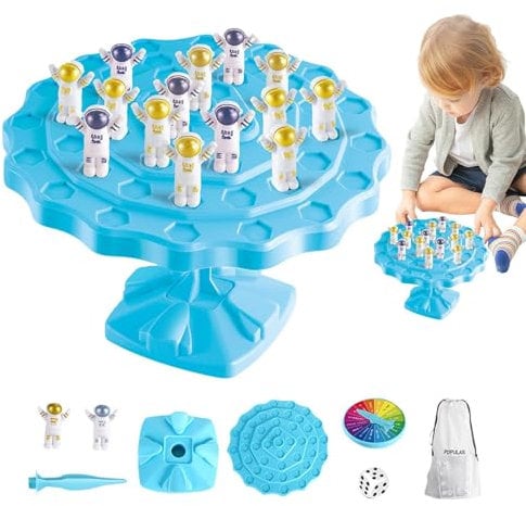 Astronaut Balance Game, Balance Tree Board Game, Mathematik-Interaktionsspielzeug, Intellektuelles Tischspiel, Bildungsausgleich Von Astronautenspielzeug Für Eltern-Kind-Interaktion