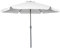 Acomoda Textil – Sombrilla de Jardín con Faldón Protector y Forro Anti UV para Exterior. Parasol de Aluminio Estable con Manivela, Toldo Octogonal 3 M Ø para Terraza y Patio. (Blanco)