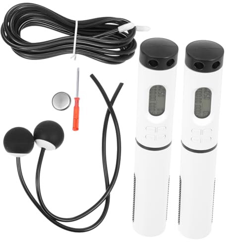 Toyvian Cuerda De Saltar Inteligente Sin Cable para Fitness Contador Digital para Deportes Interiores