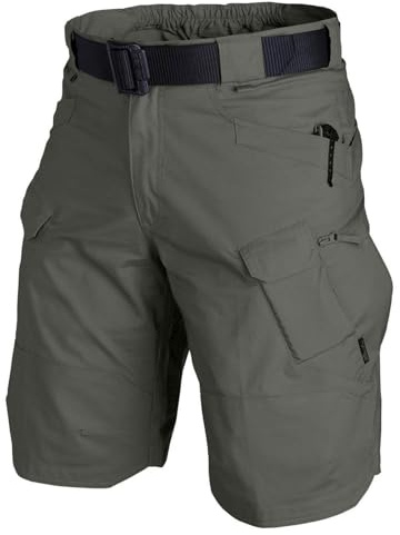 TOFOTL-Pantalon Trabajo Corto Hombre Montaña Tenis Bermudas Resistente Pantalón Vaquero Retro Pantalones Cortos Drip Militar Deportivo Shorts Cargo Hombre Plus Size Stretch 25-Verde M