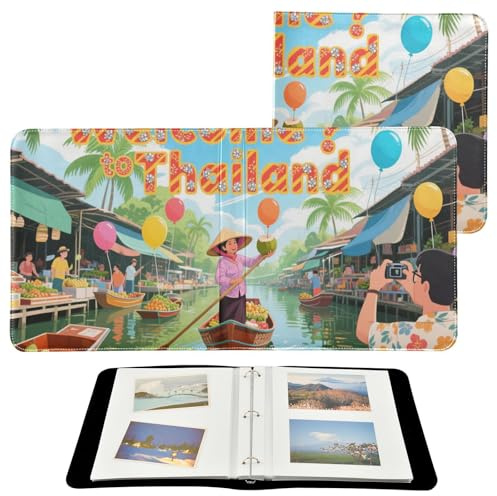 Fotoalbum Welcome To Thailand, Landschaftskultur, selbstklebende Seiten, 15,2 x 20,3 cm