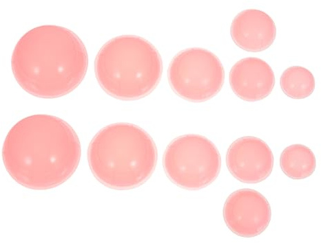 ELAYARD 12 pièces Ventouses Silicone Souple pour Massage Corporel Portable Anti-cicatrice Ventouse Puissante pour Relaxation et Absorption Humidité