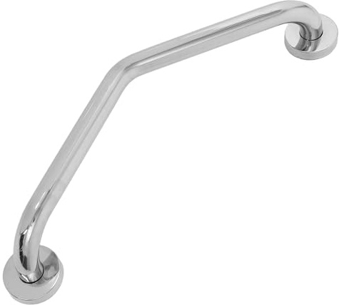 Ciieeo Stainless Steel Grab Bar for Seniors with Anti-Slip Surface and Reliable Safety Support, Wall-Mounted Handrail for Stairways and Toilet, Sturdy Bathroom Safety Aid for Elderly