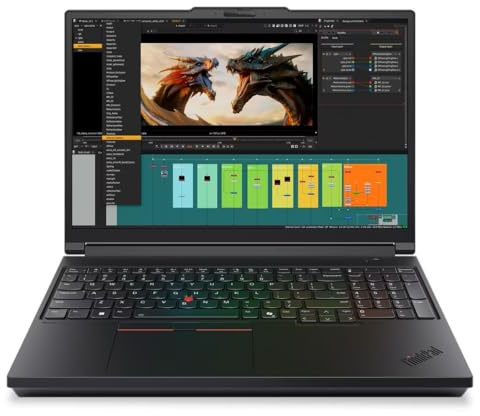 Lenovo ThinkPad P16 Gen 3 Mobile Workstation with 16″ 3.2K OLED Touchscreen, Intel Core Ultra 9 275HX Processor, RTX PRO 4000 Blackwell 16GB GDDR7, 64GB RAM, 2TB Gen5 Performance SSD, Thunderbolt 5