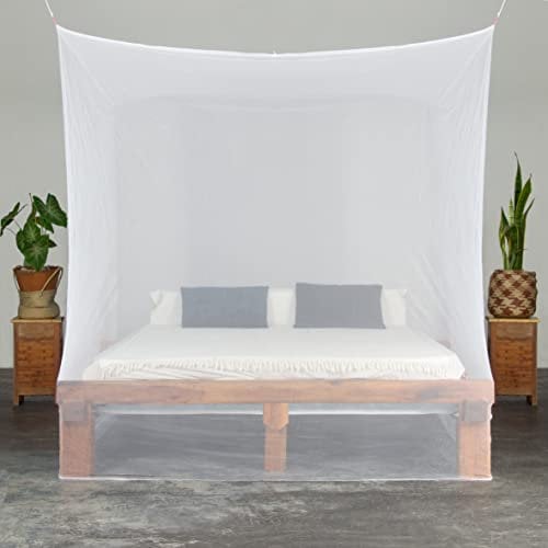 Hawk Outdoors redcliffs Buzón Forma I 240 Mesh Red mosquitera Mosquitera Rejilla de protección contra insectos Mosquitera cama doble Cama individual Mosquitera cama cortina, HO-MN-XXL01, 220x200x220
