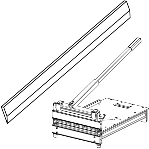 Scharfe HSS-Klinge für 330mm-Bodenschneider MC-330&MD-330