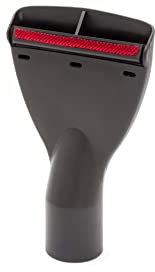 vhbw Universal Polsterdüse für Staubsauge 12cm breit 35mm Rund-Rohr-Anschluss kompatibel mit Bosch Dirt Devil Dyson Kärcher Miele Siemens und weitere