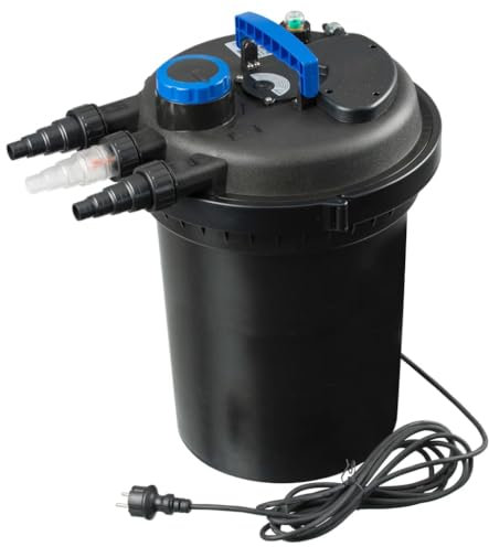 Ubbink Filtre d'Etang 18 W Système de Filtration de Bassin Pression Fontaine