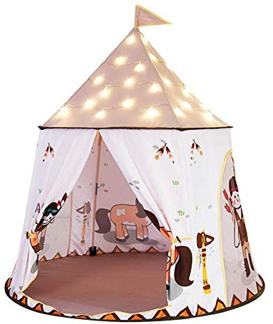 VGEBY1 Spielzelt, Kinderzelt Princess Castle Play House Großes Indoor Outdoor Zelt für Baby Mädchen