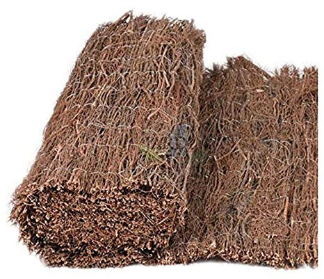 Suinga - Brande de Bruyere d'importation 2 x 5 mètres, 75% de tamisage, 1,4-1,6 kg/m2, pour terrasses, Jardins et délimitation de parcelles.