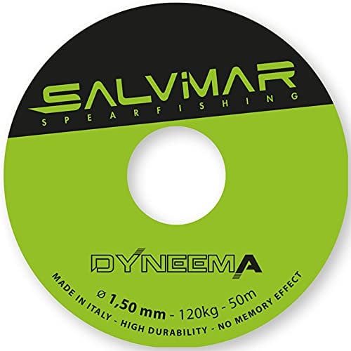 SALVIMAR Dyneema 1,5mm Leine, Mehrfarbig, 50 m